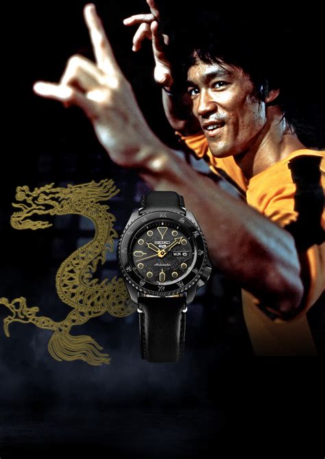 Seiko 5 Sports 55º Aniversario Edición Limitada Bruce Lee..